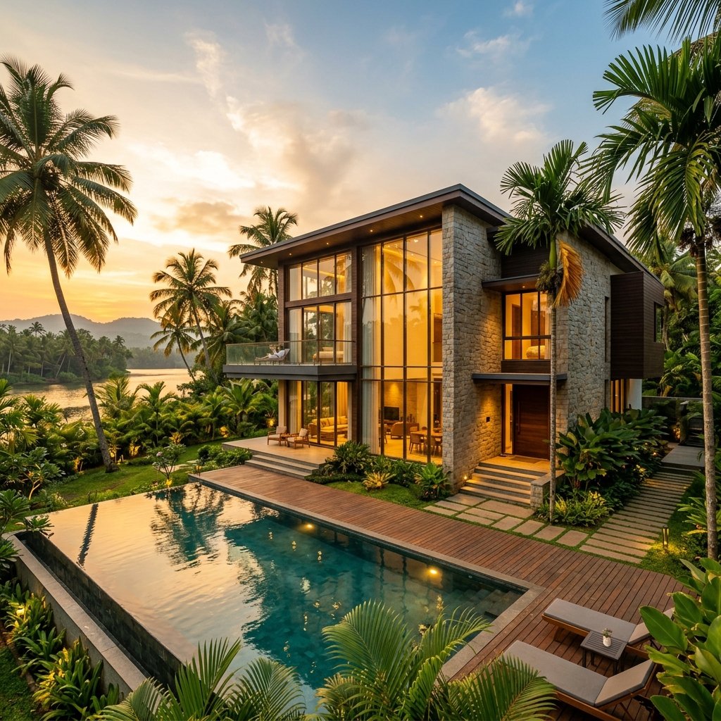 Ruodo Developers Luxury Villa Construction Kerala